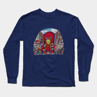 Little man in my brain Long Sleeve T-Shirt